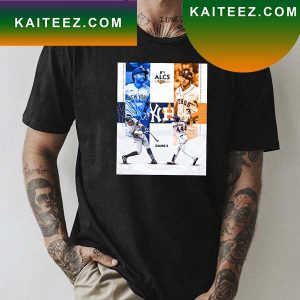 Houston Astros VS New York Yankees Game 2 MLB Postseason Fan Gifts T-Shirt
