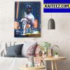 Jeremy Pena MVP MLB ALCS 2022 Of Houston Astros Art Decor Poster Canvas