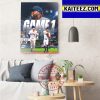 Houston Astros x Houston Rockets Good Luck Season Art Decor Poster Canvas