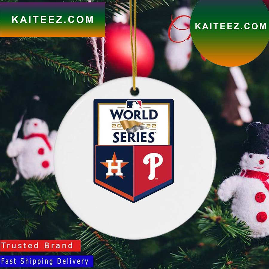 Official Merry And Bright Los Houston Astros MLB Christmas tree