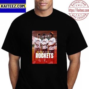 Houston Astros x Houston Rockets Good Luck Season Vintage T-Shirt