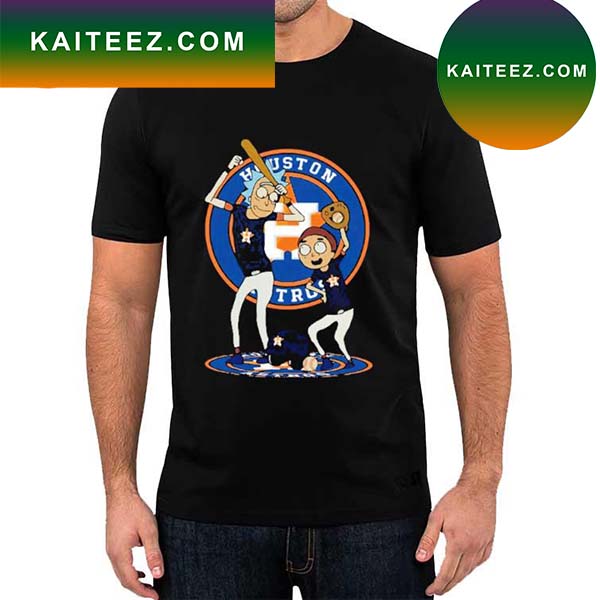 Houston Baseball Rick and Morty Houston Astros T-shirt - Kaiteez