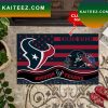 Houston Texans NFL Custom Name House of fans Doormat