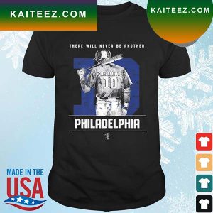 J T Realmuto There Will Never Be Another Philadelphia 2022 T-Shirt