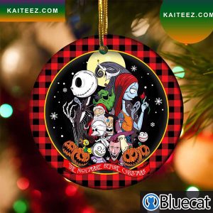 Jack Skellington And Sally The Nightmare Before Christmas Decor Christmas Ornament