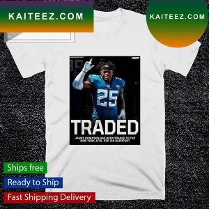 James Robinson traded poster T-shirt