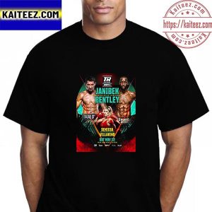 Janibek Vs Bentley In World Middleweight Championship Vintage T-Shirt