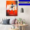 Los Angeles Dodgers 111 Wins NL Team In MLB History Art Decor Poster Canvas