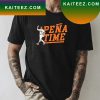 Jeremy Pena Houston Astros Is Pena Time 2022 MLB ALCS Match MVP Fan Gifts T-Shirt