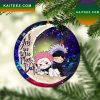 Jiraia Naruto Moonlight Mica Circle Ornament Perfect Gift For Holiday