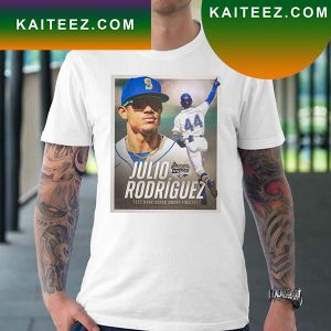 Julio Rodriguez Seattle Mariners Congrats To Being Named A 2022 Hank Aaron Award Finalist Fan Gifts T-Shirt