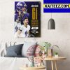 Justin Tucker 61 Field Goals In Baltimore Ravens NFL Art Decor Poster Canvas