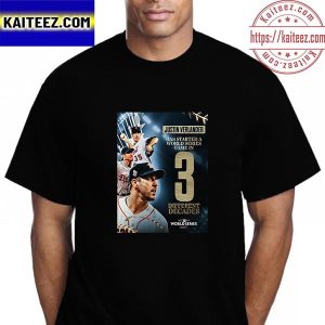 Justin Verlander Of Houston Astros In MLB World Series 2022 Vintage T-Shirt