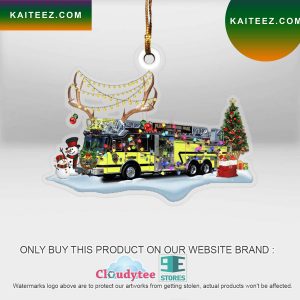 Kentucky Pleasure Ridge Park Fire Protection District Christmas Ornament