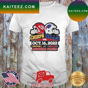 Kansas City Chiefs Vs Buffalo Bills Oct 16 2022 Arrowhead Stadium T-Shirt