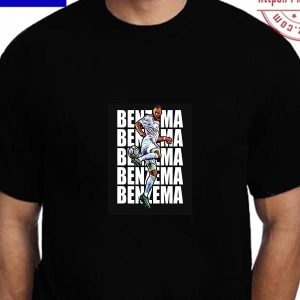 Karim Benzema 9 Real Madrid Vintage T-Shirt