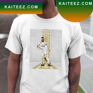 Karim Benzema 9 Real Madrid Win 2022 Ballon DOr Fan Gifts T-Shirt