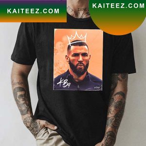 Karim Benzema King Karim Crown The 2022 Ballon Dor Winner Fan Gifts T-Shirt