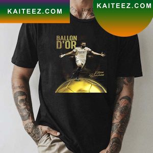 Karim Benzema Real Madrid 2022 Ballon Dor Award Fan Gifts T-Shirt
