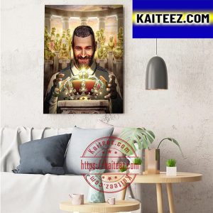 Karim Benzema Real Madrid King Karim Joins The Ballon Dor Club Art Decor Poster Canvas