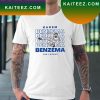 Karim Benzema King Benz Hala Madrid Fan Gifts T-Shirt