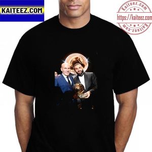 Karim Benzema Vs Zinedine Zidane Are France Player Winner Ballon d’Or Vintage T-Shirt