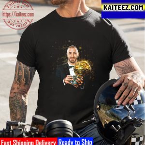 Karim Benzema Winner Ballon d’Or 2022 Vintage T-Shirt