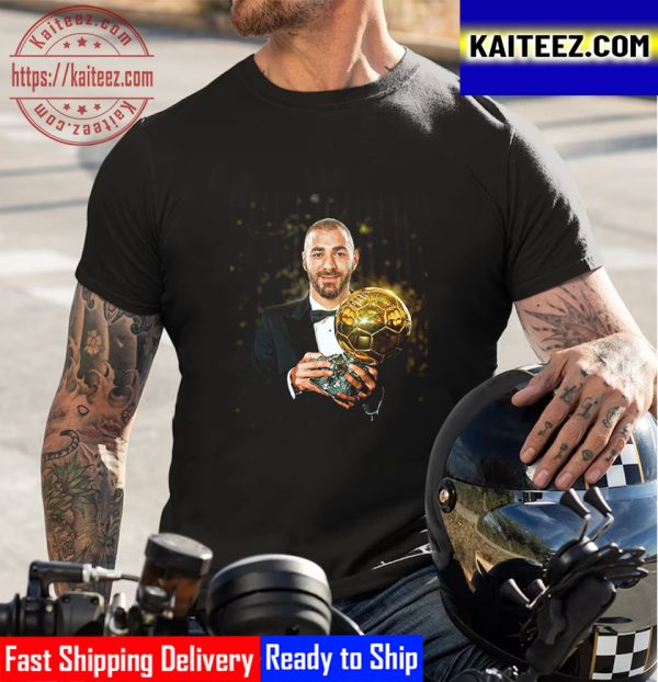 Karim Benzema Winner Ballon d’Or 2022 Vintage T-Shirt