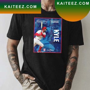 Kyle Schwarber Philadelphia Phillies National League 2022 MLB World Series Fan Gifts T-Shirt