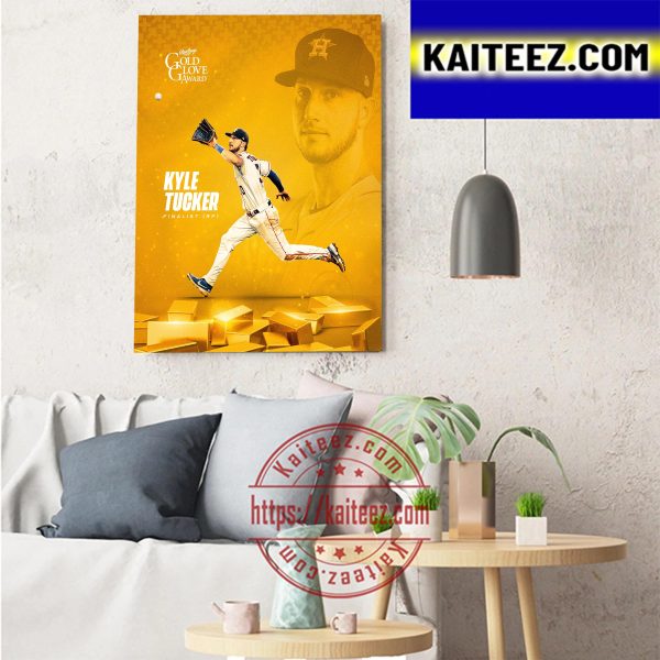 Kyle Tucker Being Named 2022 Gold Glove Award Finalist Art Decor Poster Canvas