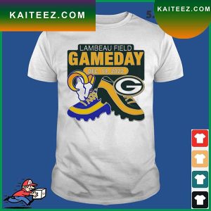 Lambeau Field Gameday Packers Vs. Rams 12 19 Gameday T-Shirt