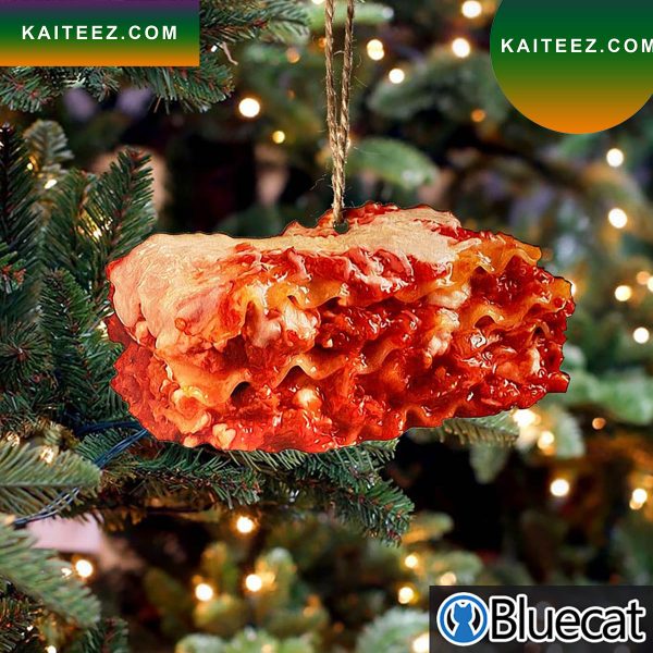 Lasagna Christmas Ornament