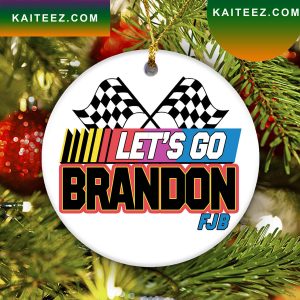 Lets Go Brandon 2022 Christmas Ornament