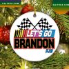 Lets Go Brandon 2022 Christmas Tree  Gift For Trump Lover Christmas Ornament