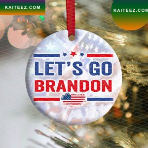 Lets Go Brandon 2022 Republican Gifts Christmas Tree Christmas Ornament