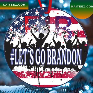 Lets Go Brandon Christmas Tree 2022 Christmas Ornament