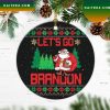 Lets Go Brandon Christmas Tree Decorative Christmas Ornament