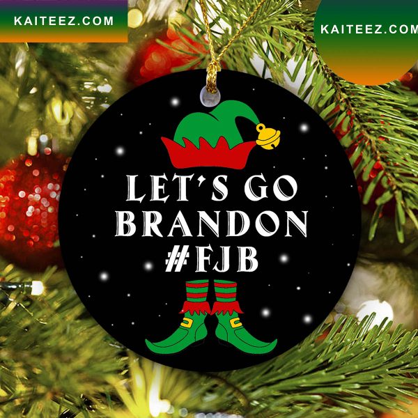 Lets Go Brandon FJB 2022 Christmas Tree Christmas Ornament