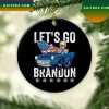 Lets Go Brandon FJB 2022 Patriotic Gifts Christmas Ornament