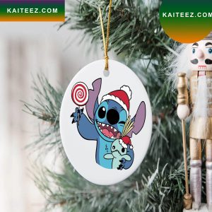 Lilo And Stitch Christmas 2022  Gift For Friends Christmas Ornament