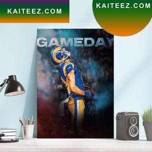 Los Angeles Rams 2022 NFL Finally Gameday Style Poster