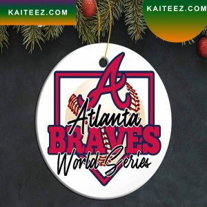 MLB Atlanta Braves 2022 World Series Champions Ornament
