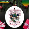 MLB Atlanta Braves Team MLB World Series 2022 Champions Christmas Ornament