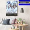 Manchester City Is The 2022 Club Of The Year Award Art Decor Poster Canvas
