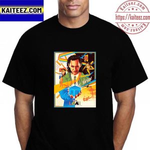 Marvel Studios Loki Disney+ TV Show Artwork Vintage T-Shirt