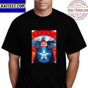 Marvel Studios The Falcon And The Winter Soldier Disney+ TV Show Artwork Vintage T-Shirt