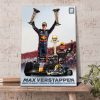 2022 F1 World Champion Is Max Verstappen Art Decor Poster Canvas