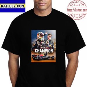 Max Verstappen Is 2022 F1 World Champion Vintage T-Shirt
