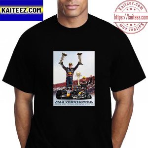 Max Verstappen Is A Two Time F1 World Champion Vintage T-Shirt