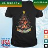 Merry And Bright Cleveland Indians MLB Christmas Tree 2022 T-Shirt